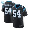 Mens Carolina Panthers Kamu Grugierhill Nike Black Game Jersey stylepulseusa 1