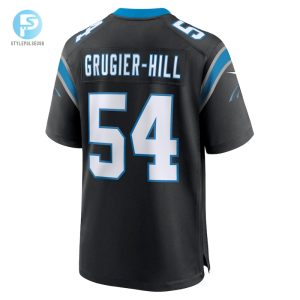 Mens Carolina Panthers Kamu Grugierhill Nike Black Game Jersey stylepulseusa 1 2