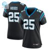 Womens Carolina Panthers Xavier Woods Nike Black Team Game Jersey stylepulseusa 1