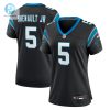 Womens Carolina Panthers Laviska Shenault Jr. Nike Black Team Game Jersey stylepulseusa 1