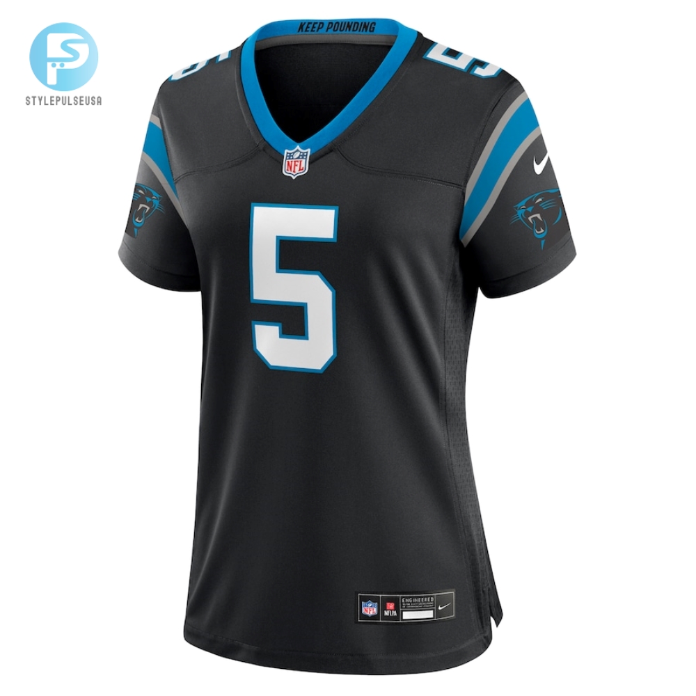 Womens Carolina Panthers Laviska Shenault Jr. Nike Black Team Game Jersey 