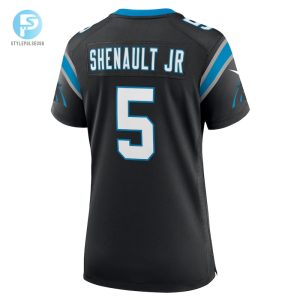 Womens Carolina Panthers Laviska Shenault Jr. Nike Black Team Game Jersey stylepulseusa 1 2