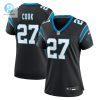 Womens Carolina Panthers Alex Cook Nike Black Game Jersey stylepulseusa 1