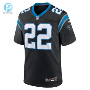 Mens Carolina Panthers Dshawn Jamison Nike Black Team Game Jersey stylepulseusa 1 4