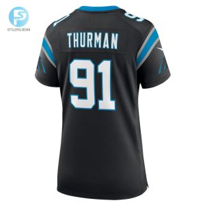 Womens Carolina Panthers Nick Thurman Nike Black Team Game Jersey stylepulseusa 1 2