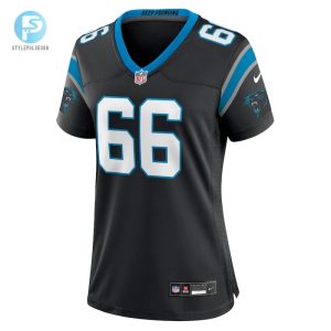 Womens Carolina Panthers Nash Jensen Nike Black Team Game Jersey stylepulseusa 1 1