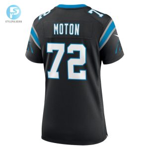 Womens Carolina Panthers Taylor Moton Nike Black Team Game Jersey stylepulseusa 1 2