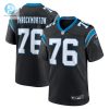 Mens Carolina Panthers Calvin Throckmorton Nike Black Team Game Jersey stylepulseusa 1