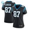 Womens Carolina Panthers Matt Landers Nike Black Game Jersey stylepulseusa 1