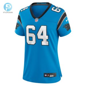 Womens Carolina Panthers Justin Mccray Nike Blue Alternate Game Jersey stylepulseusa 1 1