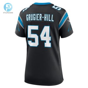 Womens Carolina Panthers Kamu Grugierhill Nike Black Game Jersey stylepulseusa 1 2