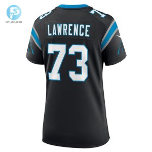 Womens Carolina Panthers Rashard Lawrence Nike Black Game Jersey stylepulseusa 1 2