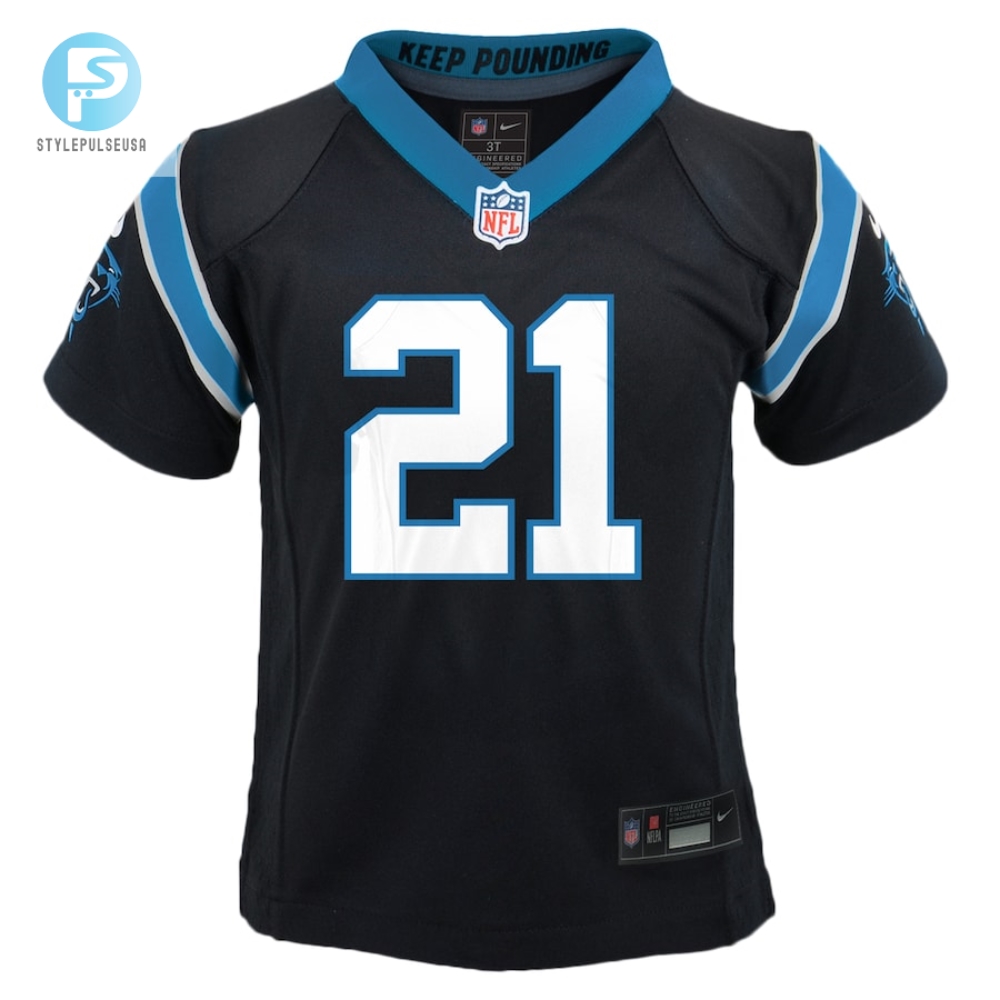 Infant Carolina Panthers Jeremy Chinn Nike Black Game Jersey 