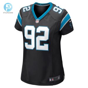 Womens Carolina Panthers Zach Kerr Nike Black Game Jersey stylepulseusa 1 1