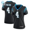 Womens Carolina Panthers Eddy Pineiro Nike Black Team Game Jersey stylepulseusa 1