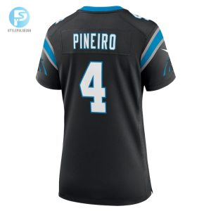 Womens Carolina Panthers Eddy Pineiro Nike Black Team Game Jersey stylepulseusa 1 2