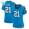 Womens Carolina Panthers Jeremy Chinn Nike Blue Player Jersey stylepulseusa 1