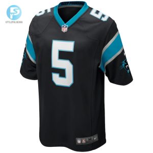 Mens Carolina Panthers Teddy Bridgewater Nike Black Game Player Jersey stylepulseusa 1 1