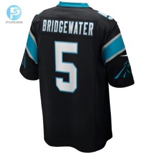 Mens Carolina Panthers Teddy Bridgewater Nike Black Game Player Jersey stylepulseusa 1 2