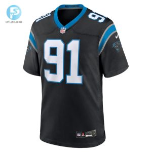 Mens Carolina Panthers Nick Thurman Nike Black Team Game Jersey stylepulseusa 1 1