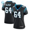 Womens Carolina Panthers Justin Mccray Nike Black Team Game Jersey stylepulseusa 1