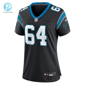 Womens Carolina Panthers Justin Mccray Nike Black Team Game Jersey stylepulseusa 1 1