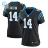 Womens Carolina Panthers Andy Dalton Nike Black Team Game Jersey stylepulseusa 1