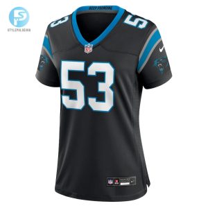 Womens Carolina Panthers Claudin Cherelus Nike Black Team Game Jersey stylepulseusa 1 4