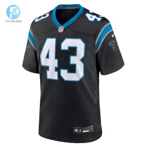 Mens Carolina Panthers Luiji Vilain Nike Black Game Jersey stylepulseusa 1 1