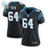 Womens Carolina Panthers Brett Toth Nike Black Game Jersey stylepulseusa 1