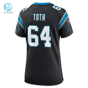 Womens Carolina Panthers Brett Toth Nike Black Game Jersey stylepulseusa 1 2