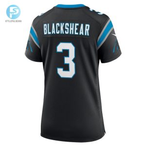 Womens Carolina Panthers Raheem Blackshear Nike Black Team Game Jersey stylepulseusa 1 2