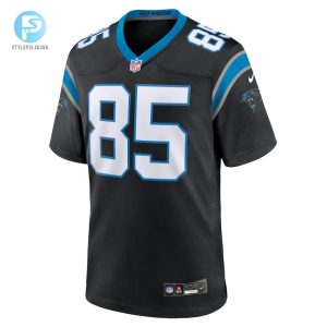 Mens Carolina Panthers Marquez Stevenson Nike Black Team Game Jersey stylepulseusa 1 1