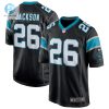 Mens Carolina Panthers Donte Jackson Nike Black Game Jersey stylepulseusa 1