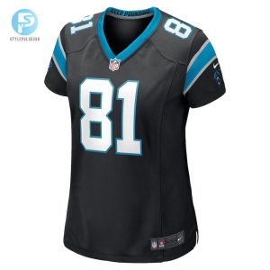 Womens Carolina Panthers Hayden Hurst Nike Black Game Player Jersey stylepulseusa 1 1