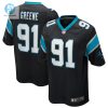 Mens Carolina Panthers Kevin Greene Nike Black Game Retired Player Jersey stylepulseusa 1