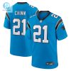 Mens Carolina Panthers Jeremy Chinn Nike Blue Alternate Game Jersey stylepulseusa 1