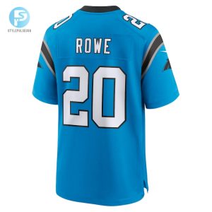 Mens Carolina Panthers Eric Rowe Nike Blue Alternate Game Jersey stylepulseusa 1 2