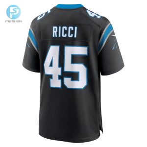 Mens Carolina Panthers Giovanni Ricci Nike Black Team Game Jersey stylepulseusa 1 2