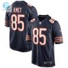 Mens Chicago Bears Cole Kmet Nike Navy Player Game Jersey stylepulseusa 1