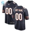 Mens Chicago Bears Nike Navy Custom Game Jersey stylepulseusa 1