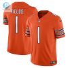 Mens Chicago Bears Justin Fields Nike Orange Vapor F.U.S.E. Limited Jersey stylepulseusa 1