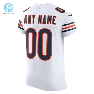 Mens Chicago Bears Nike White Vapor F.U.S.E. Elite Custom Jersey stylepulseusa 1 2