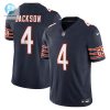 Mens Chicago Bears Eddie Jackson Nike Navy Vapor F.U.S.E. Limited Jersey stylepulseusa 1