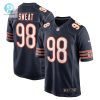 Mens Chicago Bears Montez Sweat Nike Navy Game Jersey stylepulseusa 1