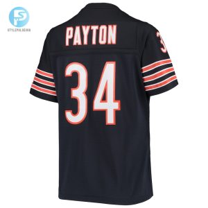 Womens Chicago Bears Walter Payton Mitchell Ness Navy 1985 Legacy Replica Jersey stylepulseusa 1 2