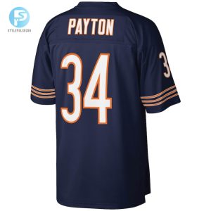 Mens Chicago Bears Walter Payton Mitchell Ness Navy Legacy Replica Jersey stylepulseusa 1 2