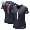 Womens Chicago Bears Justin Fields Nike Navy Player Jersey stylepulseusa 1