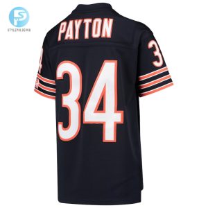 Youth Chicago Bears Walter Payton Mitchell Ness Navy 1985 Legacy Retired Player Jersey stylepulseusa 1 2