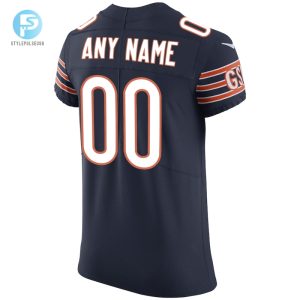 Mens Chicago Bears Nike Navy Vapor Untouchable Custom Elite Jersey stylepulseusa 1 2